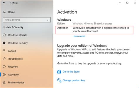 Windows 10 check if windows is activated